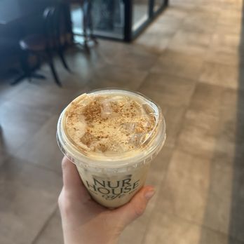 Nur House Cafe - Salted Date Caramel Cloud Latte - Coffee & Tea Near Me - Minneapolis, Minnesota Nur House Cafe - Salted Date Caramel Cloud Latte - Coffee & Tea Near Me - Minneapolis, Minnesota