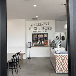 Saigon Coffee - Inside signage