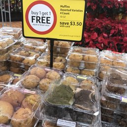 BOGO muffins had visible white mold. BOGO muffins had visible white mold.