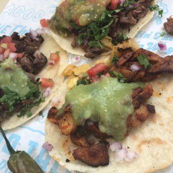 Chido Taco Mercado Style Taqueria - 3 cold tacos - Tacos Near Me - Raleigh, North Carolina