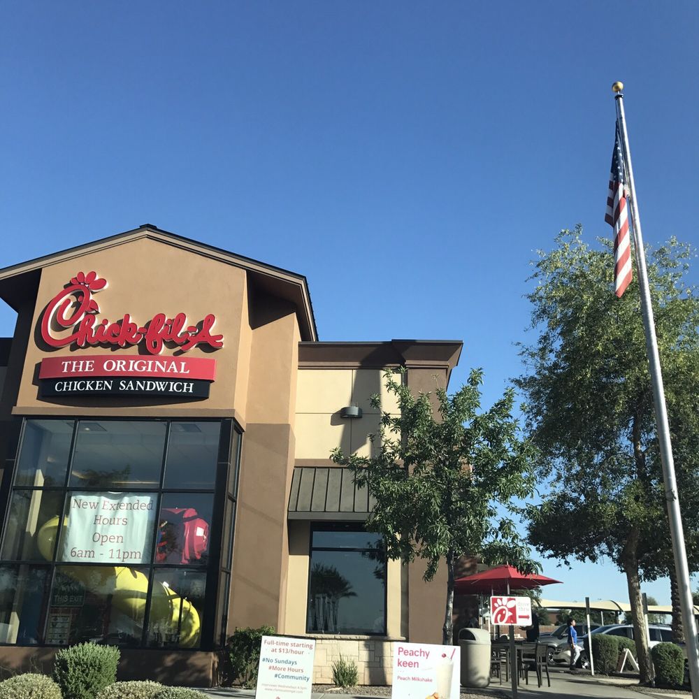 Chick-fil-A - Exterior - Fast Food Near Me - Mesa, Arizona Chick-fil-A - Exterior - Fast Food Near Me - Mesa, Arizona