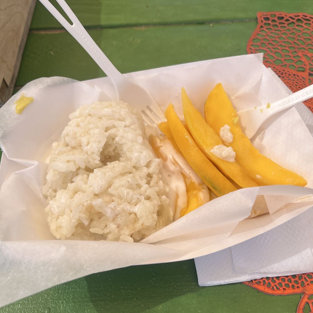 Maui Fruit Truck - Sticky Mango Rice!!! - Food Trucks Near Me - Lahaina, Hawaii Maui Fruit Truck - Sticky Mango Rice!!! - Food Trucks Near Me - Lahaina, Hawaii