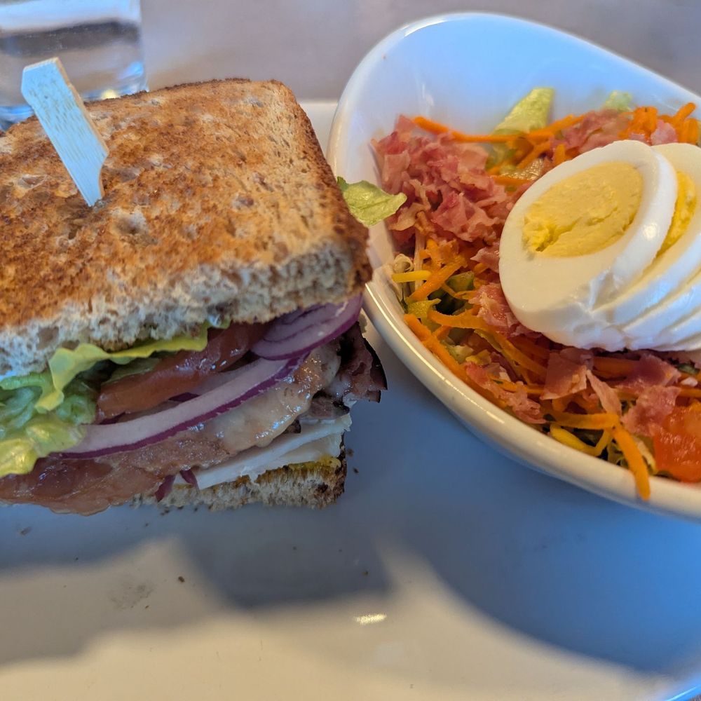 The Pub Spirits +Craft Kitchen - Bandersnatch sandwich and Cobb salad. - Breakfast & Brunch Near Me - Cedar City, Utah The Pub Spirits +Craft Kitchen - Bandersnatch sandwich and Cobb salad. - Breakfast & Brunch Near Me - Cedar City, Utah