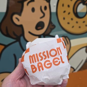 Mission Bagel - Sesame Bagel with Lox Smear - Breakfast & Brunch Near Me - San Diego, California Mission Bagel - Sesame Bagel with Lox Smear - Breakfast & Brunch Near Me - San Diego, California