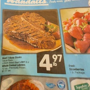 Randalls - Talk  about not worth the paper it's printed on... - Grocery Near Me - Richmond, Texas
