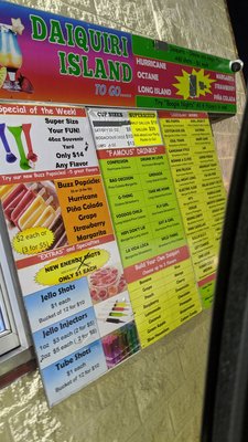 Menu photo 1 Happy Vibes Daiquiris Houston, TX Menu photo 1 Happy Vibes Daiquiris Houston, TX