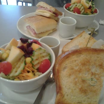 Rachel's Coffee House - Club chicken and ham & cheese sandwiches with salad. - Coffee & Tea Near Me - Toronto, Ontario Rachel's Coffee House - Club chicken and ham & cheese sandwiches with salad. - Coffee & Tea Near Me - Toronto, Ontario