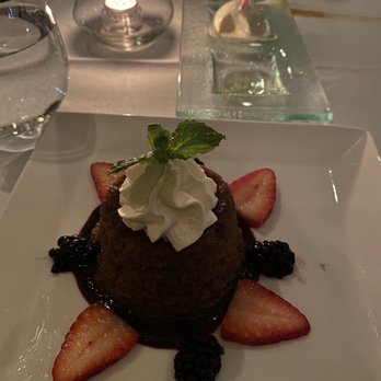 Rasika - Date and Toffee Pudding , berries - Indian Near Me - Washington, DC, District of Columbia