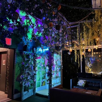 Highkey Rainforest Rooftop - the interior of a restaurant - Lounges Near Me - New York, New York Highkey Rainforest Rooftop - the interior of a restaurant - Lounges Near Me - New York, New York