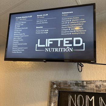 Lifted Nutrition - Menu - Juice Bars & Smoothies Near Me - Brentwood, California
