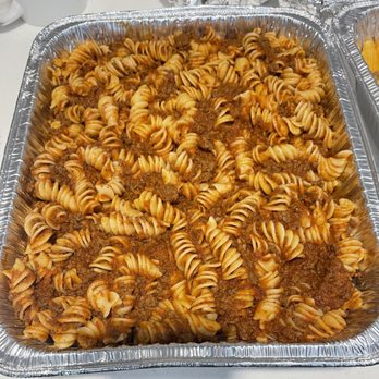 Pasta Fresca - Fusilli with bolognese sauce and meat. - Italian Near Me - Reno, Nevada Pasta Fresca - Fusilli with bolognese sauce and meat. - Italian Near Me - Reno, Nevada