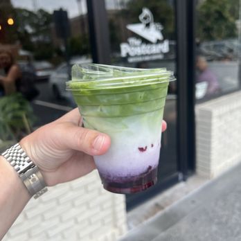 The Postcard - Blueberry matcha - Coffee & Tea Near Me - Atlanta, Georgia