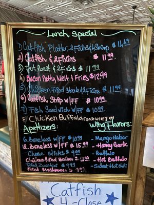 Menu photo 2 Crow's Country Cafe Anna, TX