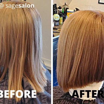Sage Salon - I loved this modern A-line bob! - Hair Salons Near Me - Meridian, Idaho Sage Salon - I loved this modern A-line bob! - Hair Salons Near Me - Meridian, Idaho