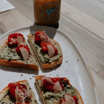 World's Fair by Fairground - Avocado Toast and Oatmilk Iced Latte - Coffee & Tea Near Me - Hoffman Estates, Illinois
