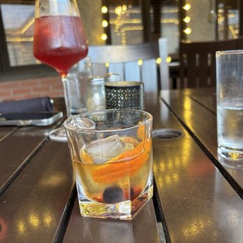 The Bistro - Old fashioned and NA cocktail - New American Near Me - Asheville, North Carolina The Bistro - Old fashioned and NA cocktail - New American Near Me - Asheville, North Carolina