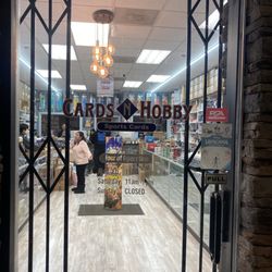 Cards N Hobby - The front of the store when you walk in!