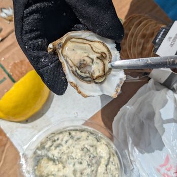 Tomales Bay Oyster Company - Picnic time with dip, lemon and water crackers! - Seafood Markets Near Me - Marshall, California Tomales Bay Oyster Company - Picnic time with dip, lemon and water crackers! - Seafood Markets Near Me - Marshall, California