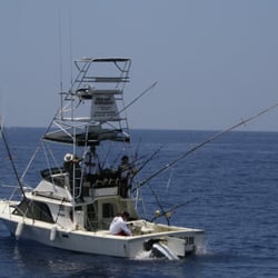 High Noon Fishing Charters - Landing a marlin