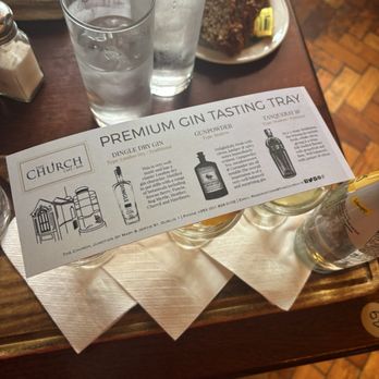The Church - Gin flight - Bars Near Me - Dublin, D The Church - Gin flight - Bars Near Me - Dublin, D