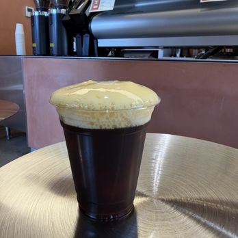 Leilo Coffee - Flat orange - Coffee & Tea Near Me - Culver City, California