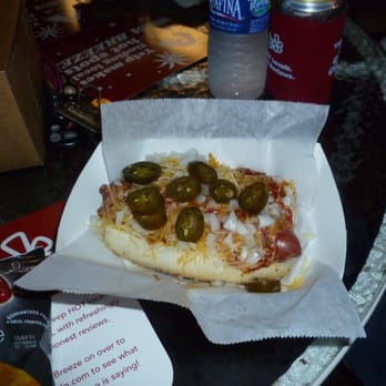 Rc's Heavenly Dogs - Chili cheese dog with jalapenos! - Caterers Near Me Rc's Heavenly Dogs - Chili cheese dog with jalapenos! - Caterers Near Me