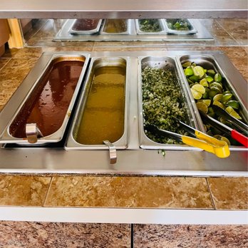 Tacos Los Guero - Sauce bar--red sauce is fire and green sauce is solid! - Mexican Near Me - Norwalk, California Tacos Los Guero - Sauce bar--red sauce is fire and green sauce is solid! - Mexican Near Me - Norwalk, California