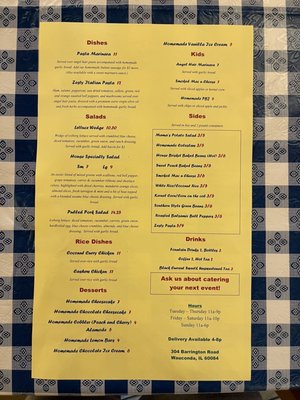 Menu photo 2 Little Rock Stock Cafe Wauconda, IL Menu photo 2 Little Rock Stock Cafe Wauconda, IL