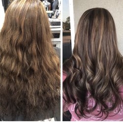 Davis White Salon - Before and after by Kelsey