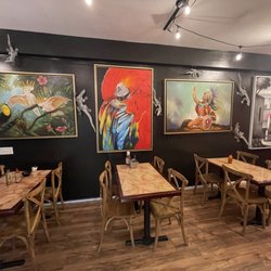tacos Don Rafa - The incredible artwork in the restaurant