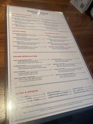 Menu photo 5 Hudson House Houston, TX