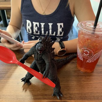 Zero Degrees - In order of most importance: Godzilla, Strawberry Bliss, and then girlfriend. - Bubble Tea Near Me - Summerlin, Nevada Zero Degrees - In order of most importance: Godzilla, Strawberry Bliss, and then girlfriend. - Bubble Tea Near Me - Summerlin, Nevada