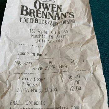 Owen Brennan's - Cajun/Creole Near Me - Memphis, Tennessee Owen Brennan's - Cajun/Creole Near Me - Memphis, Tennessee