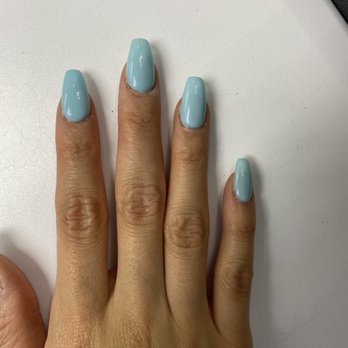 Lynbrook Sakura Nails Spa - Acrylic with gel ($55) - Nail Salons Near Me - Lynbrook, New York