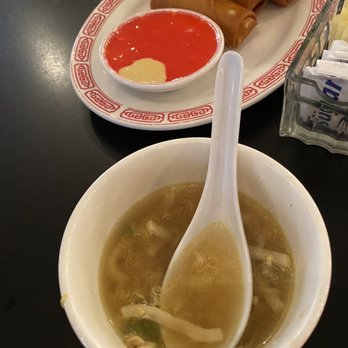Hula's Chinese Bar-B Q - Soup, and rolls and won ton skins, a little sauces. - Chinese Near Me - Chico, California