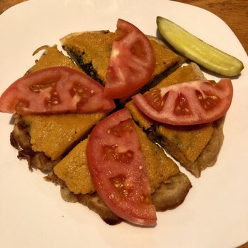Iron Roost - Waffle with kale pesto and cashew cheese - Breakfast & Brunch Near Me - Ballston Spa, New York Iron Roost - Waffle with kale pesto and cashew cheese - Breakfast & Brunch Near Me - Ballston Spa, New York