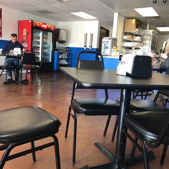 Gyro Hero - a restaurant with tables and chairs - Mediterranean Near Me - Norman, Oklahoma Gyro Hero - a restaurant with tables and chairs - Mediterranean Near Me - Norman, Oklahoma