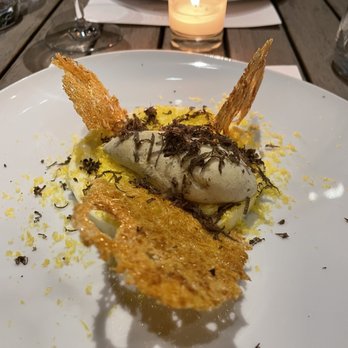 Knife Pleat - Panna cotta - French Near Me - Costa Mesa, California Knife Pleat - Panna cotta - French Near Me - Costa Mesa, California