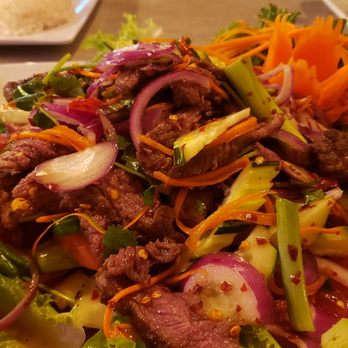Thai Thai Restaurant - Thai Beef Salad - Thai Near Me - Oceanside, California