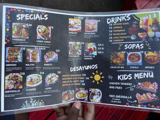 Menu photo 1 Taco N Madre Gaithersburg, MD