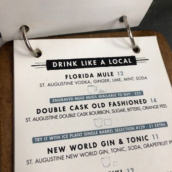 The Ice Plant - Double cask!! - Cocktail Bars Near Me - St. Augustine, Florida