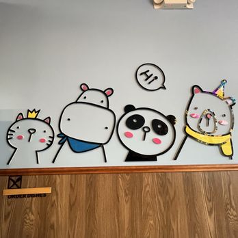 Monkey King Jianbing - Super cute wall art @veefoodlife - Chinese Near Me - SKOKIE, Illinois