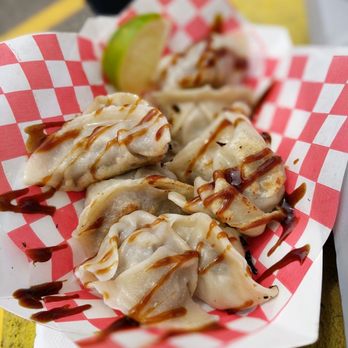 feasTO - Pho Beef dumplings $9 at TOFood Fest - Food Trucks Near Me feasTO - Pho Beef dumplings $9 at TOFood Fest - Food Trucks Near Me