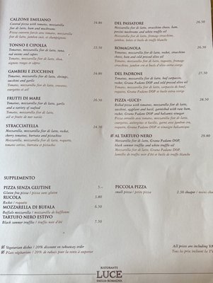 Menu photo 5 Ristorante Luce Bern, BE