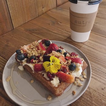 Outro - Ricotta and Berry Waffle - Cafes Near Me - New York, New York Outro - Ricotta and Berry Waffle - Cafes Near Me - New York, New York