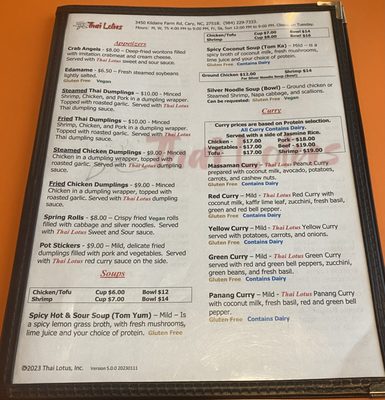 Menu photo 6 Thai Lotus Cary, NC Menu photo 6 Thai Lotus Cary, NC