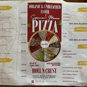 Roll N Crust - Pizza Near Me - Fremont, California Roll N Crust - Pizza Near Me - Fremont, California