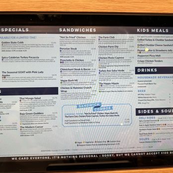 Mendocino Farms - Menu - Salad Near Me - Irvine, California Mendocino Farms - Menu - Salad Near Me - Irvine, California