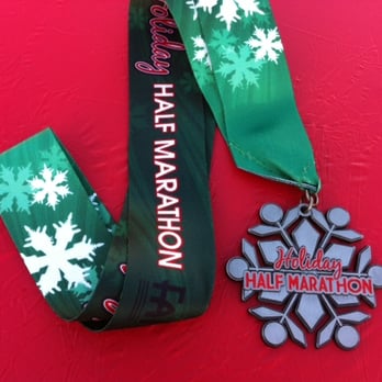 Holiday Half Marathon & 5K - 2012 Medal - Races & Competitions Near Me Holiday Half Marathon & 5K - 2012 Medal - Races & Competitions Near Me