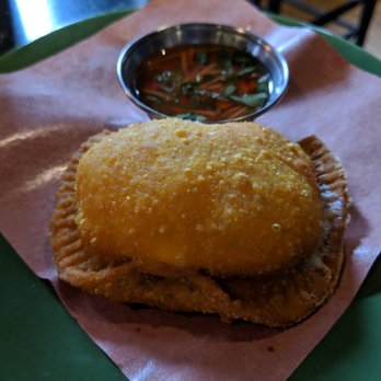 Ricardo's Hideaway - Cheese empanada - Caribbean Near Me - Calgary, Alberta